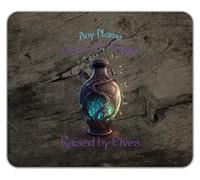 Shopagift Personalised Born of Magic Raised by Elves Mouse Mat Pad 24cm x 19cm