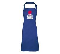 Shopagift Personalised Boxing Coach Any Name Gloves Adult Apron for Cooking BBQ Chef DIY Kitchen - Blue