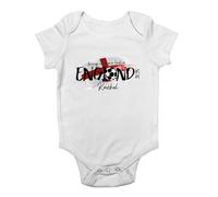 Shopagift Personalised Bring it Home England Football 2025 Baby Grow Vest Bodysuit Boys Girls