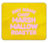 Shopagift Personalised Chief Marshmallow Roaster Camping Mouse Mat Pad 24cm x 19cm