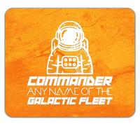 Shopagift Personalised Commander of the Galactic Fleet Mouse Mat Pad 24cm x 19cm