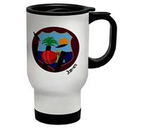 Shopagift Personalised Cricket West Indies Sports Travel Mug Gift Cup