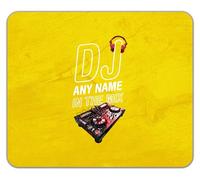 Shopagift Personalised DJ Any Name in the Mix Music Deejay Mouse Mat Pad 24cm x 19cm