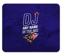 Shopagift Personalised DJ Any Name in the Mix Music Deejay Mouse Mat Pad 24cm x 19cm