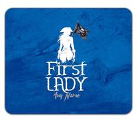 Shopagift Personalised First Lady Any Name Pirate Woman Mouse Mat Pad 24cm x 19cm