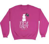 Shopagift Personalised First Lady Any Name Pirate Woman Sweatshirt Unisex Jumper