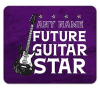 Shopagift Personalised Future Guitar Star Musician Mouse Mat Pad 24cm x 19cm