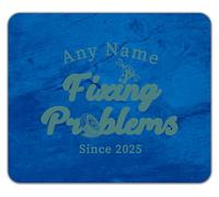 Shopagift Personalised Grease Monkey Fixing Problems Mouse Mat Pad 24cm x 19cm