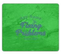 Shopagift Personalised Grease Monkey Fixing Problems Mouse Mat Pad 24cm x 19cm