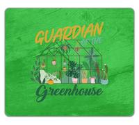 Shopagift Personalised Guardian of the Greenhouse Any Name Mouse Mat Pad 24cm x 19cm