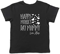Shopagift Personalised Happy Mothers Day Mummy Childrens Kids T-Shirt
