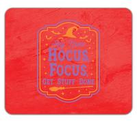 Shopagift Personalised Hocus Focus Get Stuff Done Halloween Mouse Mat Pad 24cm x 19cm