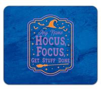 Shopagift Personalised Hocus Focus Get Stuff Done Halloween Mouse Mat Pad 24cm x 19cm