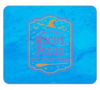 Shopagift Personalised Hocus Focus Get Stuff Done Halloween Mouse Mat Pad 24cm x 19cm