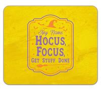 Shopagift Personalised Hocus Focus Get Stuff Done Halloween Mouse Mat Pad 24cm x 19cm