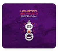 Shopagift Personalised Houston We Have a Birthday Astronaut Mouse Mat Pad 24cm x 19cm