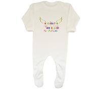 Shopagift Personalised I Have A Beautiful Angel in Heaven and I Call Her Baby Romper White