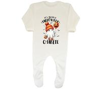 Shopagift Personalised It's My First Halloween Baby Romper Ghost Pumpkin Boys Girls White