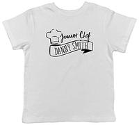 Shopagift Personalised Junior Chef Childrens Kids T-Shirt White