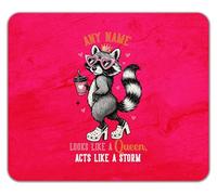 Shopagift Personalised Looks Like a Queen Acts Like a Storm Mouse Mat Pad 24cm x 19cm