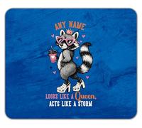 Shopagift Personalised Looks Like a Queen Acts Like a Storm Mouse Mat Pad 24cm x 19cm
