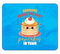 Shopagift Personalised Makes the Best Pancakes in Town Mouse Mat Pad 24cm x 19cm