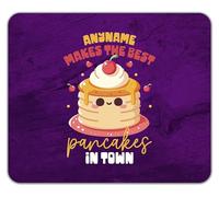 Shopagift Personalised Makes the Best Pancakes in Town Mouse Mat Pad 24cm x 19cm