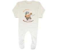 Shopagift Personalised Mead Mayhem & Glory Any Name Viking Baby Romper Boys Girls