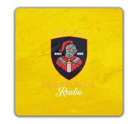 Shopagift Personalised Medieval Knight 2 Pack Coasters - 9cm x 9cm