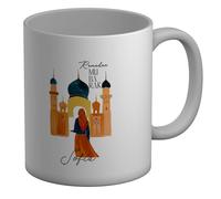 Shopagift Personalised Ramadan Mubarak Mug Muslim Mosque Festival White 11oz Large Ceramic Cup