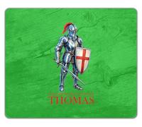 Shopagift Personalised St George's Day Legend Dragon Slayer Mouse Mat Pad 24cm x 19cm