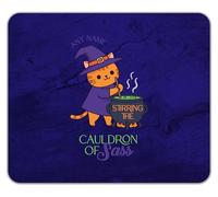 Shopagift Personalised Stirring the Cauldron of Sass Witch Mouse Mat Pad 24cm x 19cm