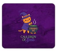Shopagift Personalised Stirring the Cauldron of Sass Witch Mouse Mat Pad 24cm x 19cm