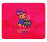 Shopagift Personalised Stirring the Cauldron of Sass Witch Mouse Mat Pad 24cm x 19cm