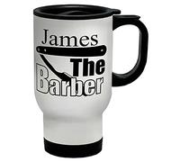 Shopagift Personalised The Barber Travel Mug Cup