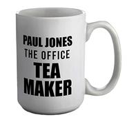 Shopagift Personalised The Office Tea Maker Secret Santa Funny White 15oz Large Mug Cup
