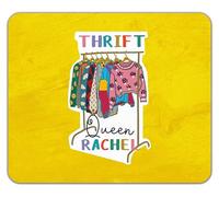 Shopagift Personalised Thrift Queen Bargain Discount Mouse Mat Pad 24cm x 19cm