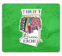 Shopagift Personalised Thrift Queen Bargain Discount Mouse Mat Pad 24cm x 19cm