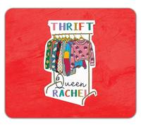 Shopagift Personalised Thrift Queen Bargain Discount Mouse Mat Pad 24cm x 19cm