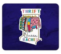 Shopagift Personalised Thrift Queen Bargain Discount Mouse Mat Pad 24cm x 19cm