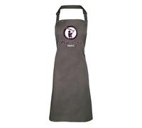 Shopagift Personalised West Indies Cricket Batsman Apron Mens Womens Cooking BBQ Chef DIY Cook - Grey