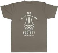 Shopagift Pie Appreciation Society Mens T-Shirt Funny I ate All The Pies Tee