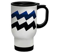 Shopagift Pocket Design Zodiac Aquarius Travel Mug Gift Cup