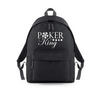 Shopagift Poker King Cards Bluff Backpack Rucksack 18L Bag - 42 x 31 x 21cm
