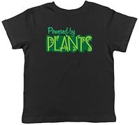 Shopagift Powered by Plants Green Childrens Kids T-Shirt
