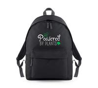 Shopagift Powered by Plants Vegan Plant Diet Backpack Rucksack 18 Litres Capacity - 42cm x 31cm x 21cm