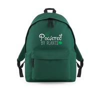 Shopagift Powered by Plants Vegan Plant Diet Backpack Rucksack 18 Litres Capacity - 42cm x 31cm x 21cm