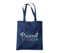Shopagift Powered by Plants Vegan Plant Diet Tote Shopping Beach Bag 10 Litres Capacity - 42cm x 38cm