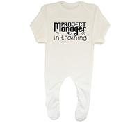 Shopagift Project Manager in Training Baby Romper White