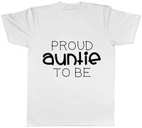 Shopagift Proud Auntie to be Womens T-Shirt